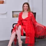 Short nightgown for the bride