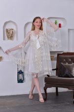 ⁦Short nightgown for the bride⁩ - الصورة ⁦3⁩