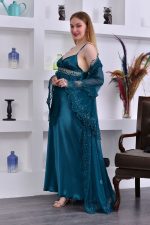 ⁦Long bridal nightgown⁩ - الصورة ⁦5⁩