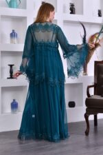 ⁦Long bridal nightgown⁩ - الصورة ⁦4⁩